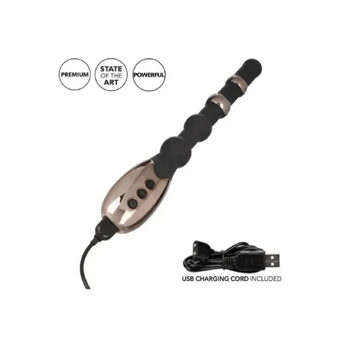 California Exotics Male Sex Toys Volt ElectroStimulation Rechargeable Anal Bead