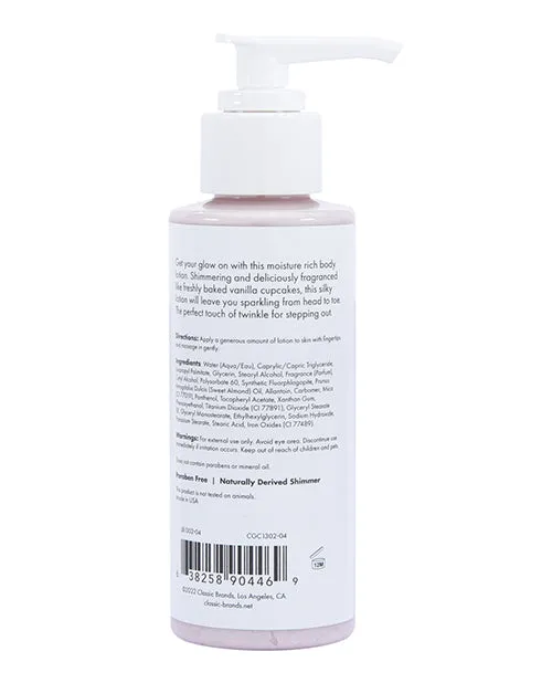 Cgc Glow Pink Cupcake Shimmer Body Lotion Classic Brands Vibrators Cgc Glow Pink Cupcake Shimmer Body Lotion Classic Brands Vibrators