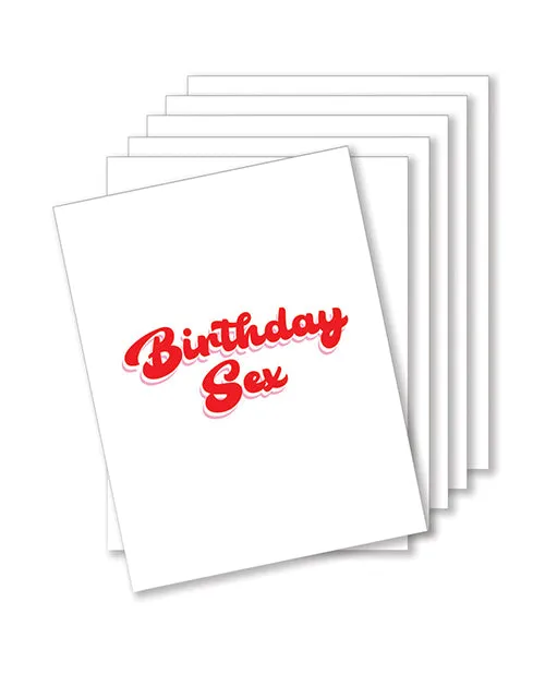 Couples Kush Kards Birthday Sex Naughty Greeting Card Pack Of 6