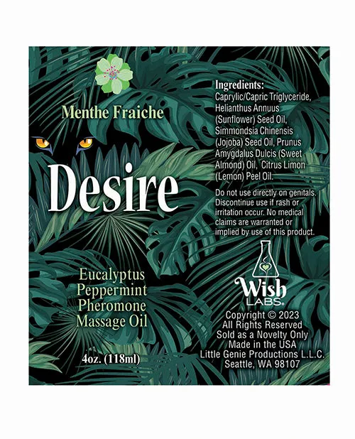 Couples Little Genie Desire Pheromone Massage Oil Couples Little Genie Desire Pheromone Massage Oil