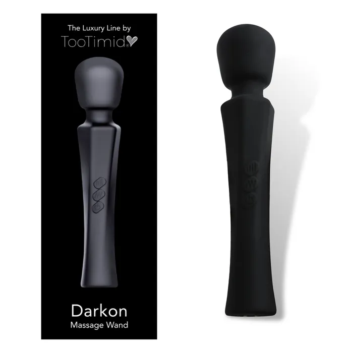 Darkon Silicone Power Wand TooTimidcom Female Sex Toys