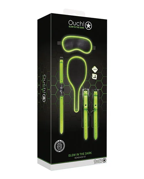 Dildos Shots Ouch Bondage Kit 1 Glow In The Dark Shots