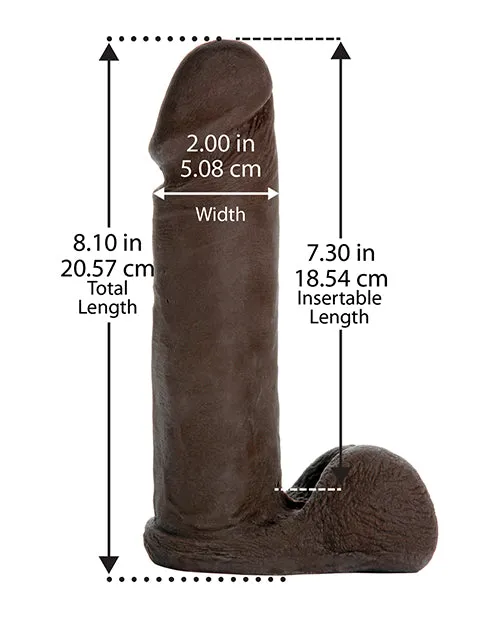 Doc Johnson Dildos VacULock 8Inch ULTRASKYN Cock