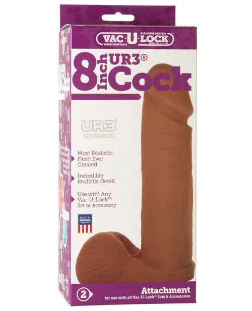 Doc Johnson Dildos VacULock 8Inch ULTRASKYN Cock
