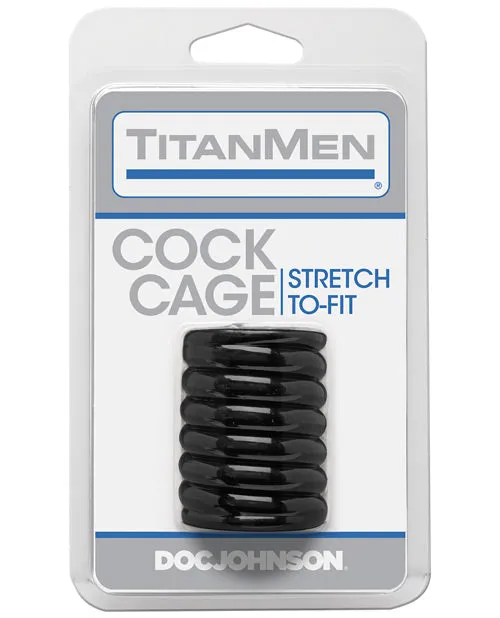 Doc Johnson Male Sex Toys TitanMen Cock Cage