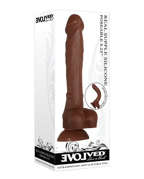 Evolved Evolved Real Supple Silicone Poseable 825 Dildo Dildos