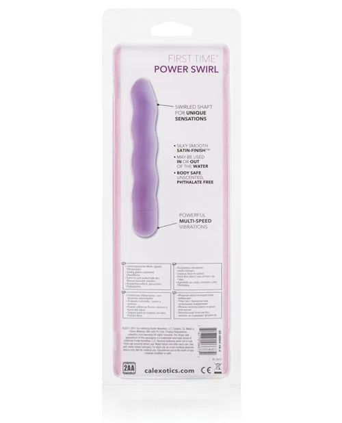 Female Sex Toys CalExotics First Time Power Swirl