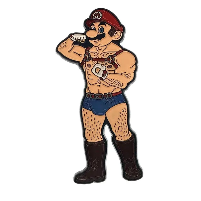 Female Sex Toys Geeky Kinky Geeky Kinky Super Mario Pin