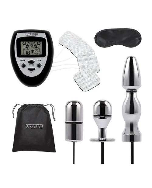 Female Sex Toys Lux Fetish 9 Pc Electro Sex Ultra Shock Set Electric Eel