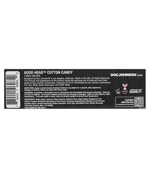 Good Head Oral Gel Doc Johnson Enhancers Good Head Oral Gel Doc Johnson Enhancers