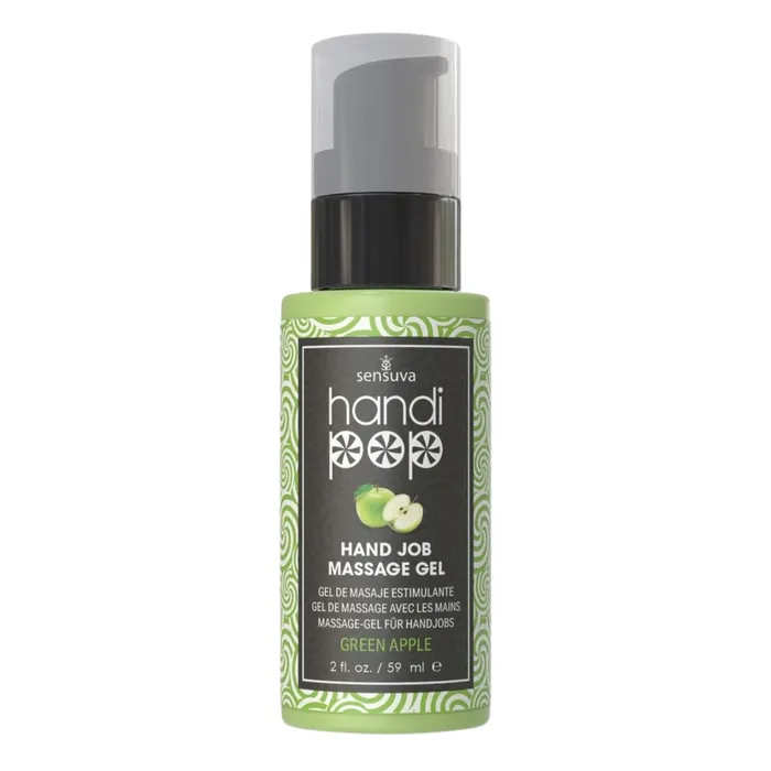 HandiPop Edible Hand Job Massage Gel Sensuva Enhancers