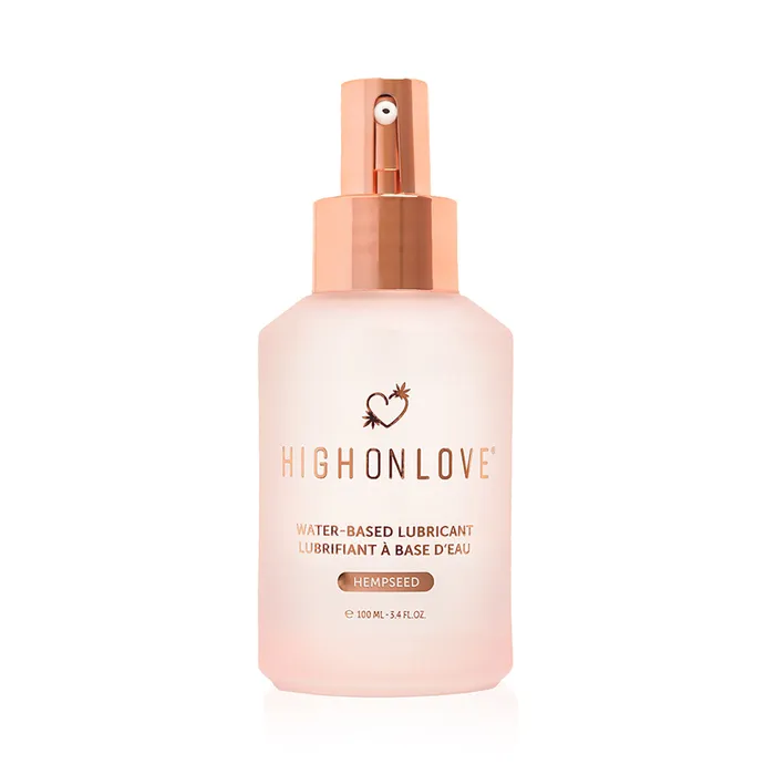HighOnLove Hempseed WaterBased Lubricant 34 oz HighOnLove Lubricants
