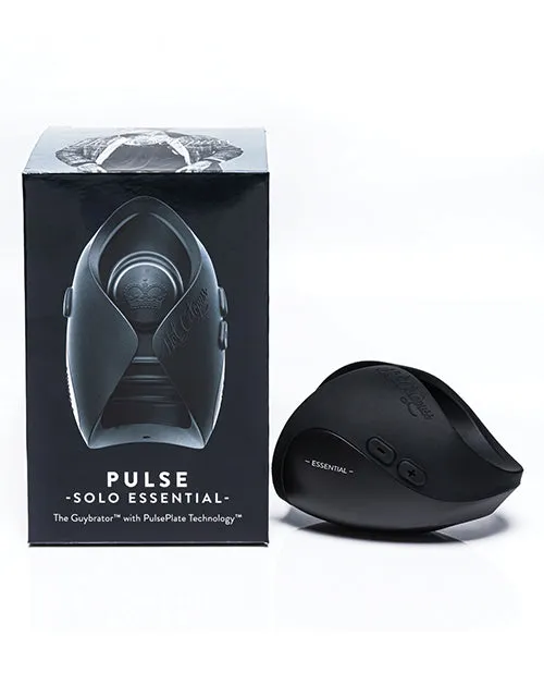 Hot Octopuss Pulse Solo Essential Black Hot Octopuss Vibrators