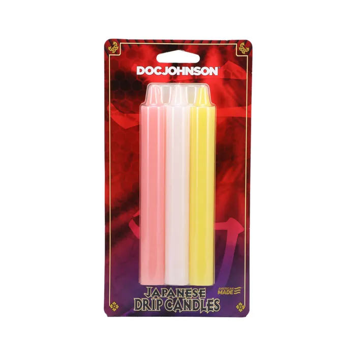 Japanese Drip Candles 3Pack Doc Johnson Enhancers