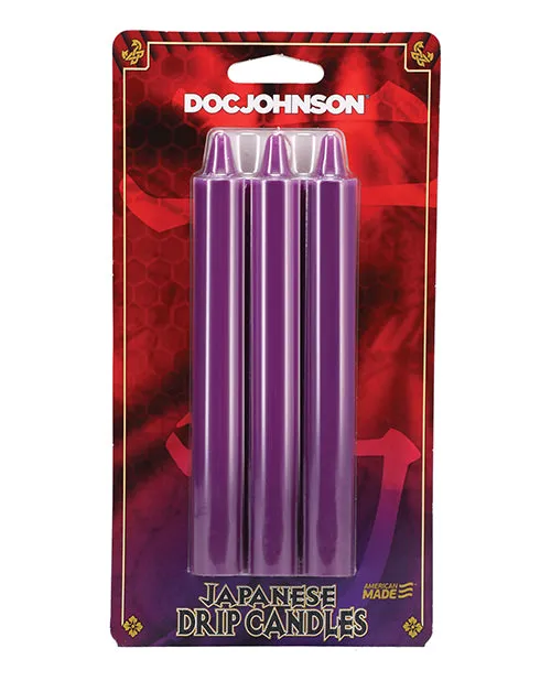 Japanese Drip Candles 3Pack Doc Johnson Enhancers