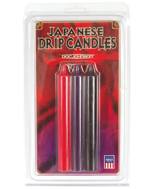 Japanese Drip Candles 3Pack Doc Johnson Enhancers