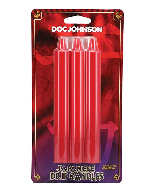 Japanese Drip Candles 3Pack Doc Johnson Enhancers