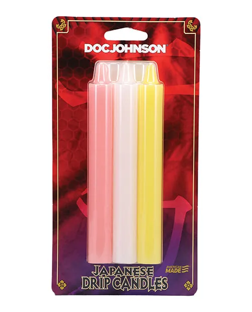 Japanese Drip Candles 3Pack Doc Johnson Enhancers