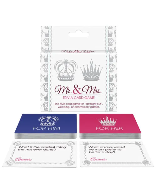 Kheper Games Games Mr Mrs Trivia Card Game