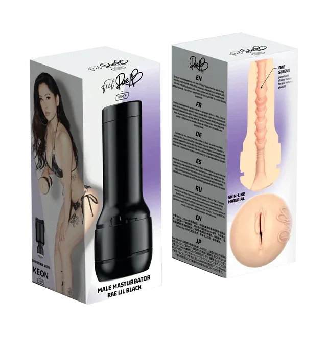 Kiiroo Male Sex Toys FeelStars FeelRae Stroker