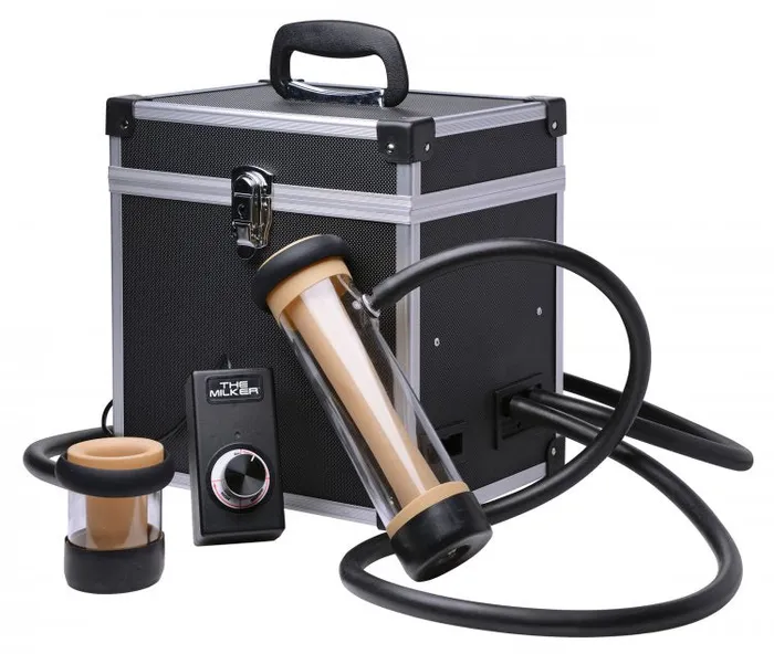 Lovebotz Milker Deluxe Stroker Machine XR Brands Male Sex Toys