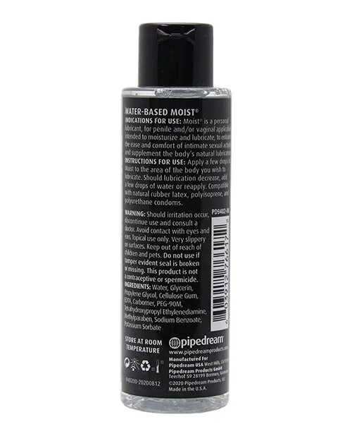 Lubricants Pipedream Moist Backdoor Formula WaterBased Personal Lubricant