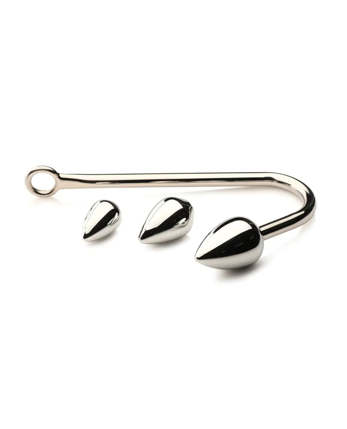 Male Sex Toys Master Series Anal Hook Trainer w3 Plugs XR Brands