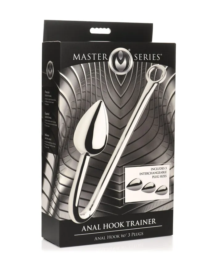 Male Sex Toys Master Series Anal Hook Trainer w3 Plugs XR Brands Male Sex Toys Master Series Anal Hook Trainer w3 Plugs XR Brands