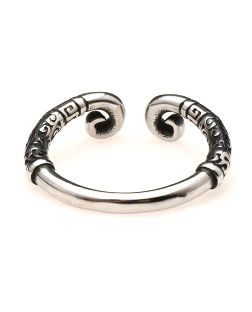 Male Sex Toys Master Series Kingpin Stainless Steel Glans Ring XR Brands Male Sex Toys Master Series Kingpin Stainless Steel Glans Ring XR Brands