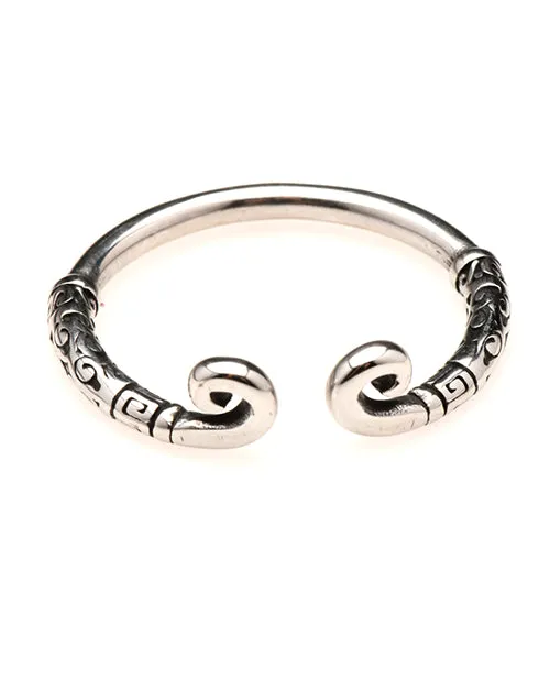 Male Sex Toys Master Series Kingpin Stainless Steel Glans Ring XR Brands Male Sex Toys Master Series Kingpin Stainless Steel Glans Ring XR Brands