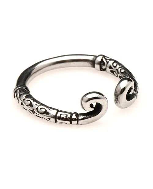 Male Sex Toys Master Series Kingpin Stainless Steel Glans Ring XR Brands Male Sex Toys Master Series Kingpin Stainless Steel Glans Ring XR Brands