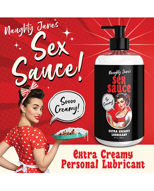 Male Sex Toys XR Brands Naughty Janes Sex Sauce Extra Creamy Lubricant Male Sex Toys XR Brands Naughty Janes Sex Sauce Extra Creamy Lubricant