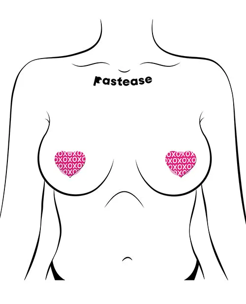 Pastease Vibrators Pastease Petites Xo Hearts Pink Os