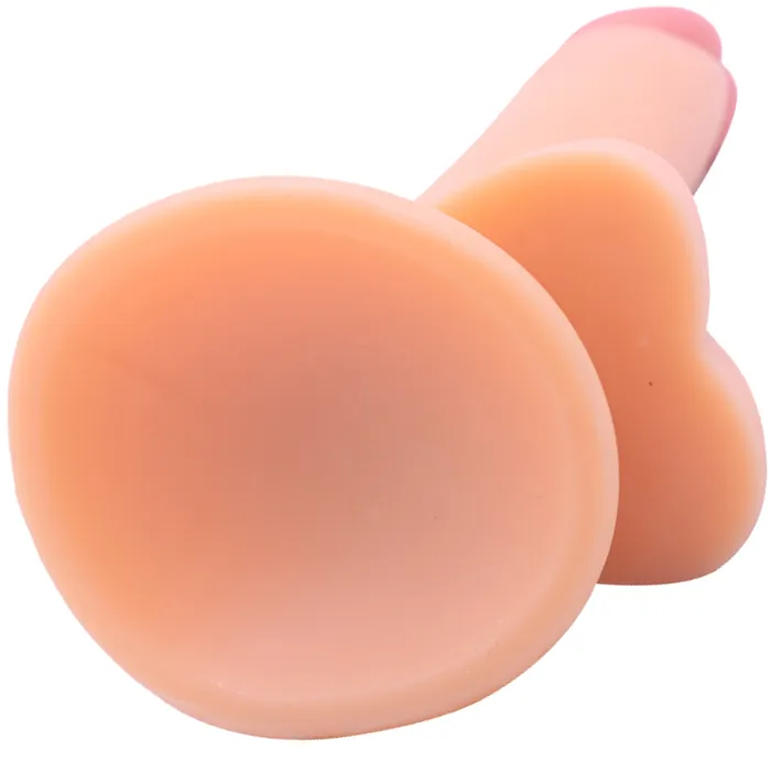 Pink BOB Anal Basic Slim 8 Inch Penis Shaped Dildo