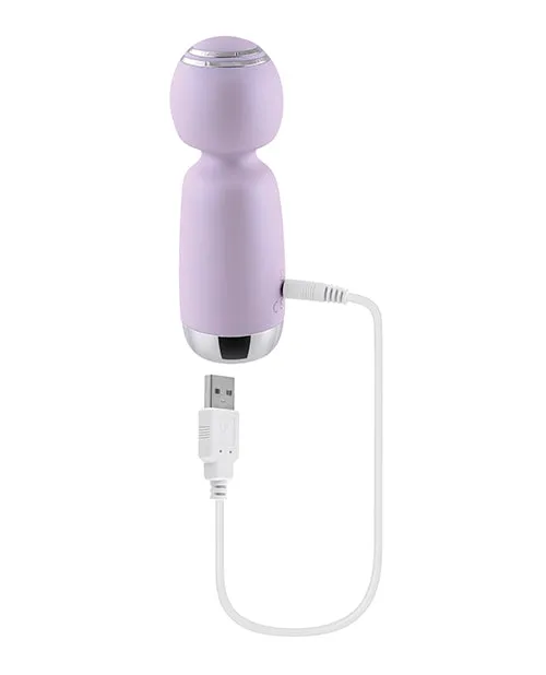 Playboy Female Sex Toys Playboy Pleasure Royal Mini Wand Opal
