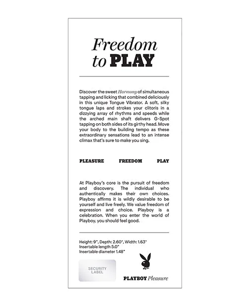 Playboy Vibrators Playboy Harmony