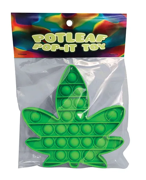 Pot Leaf Pop It Fidget Toy Kheper Games Vibrators