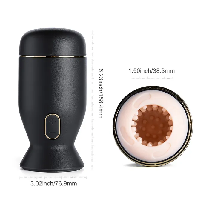 Priti Automatic Rotating Penis Stimulator Honey Play Box Male Sex Toys