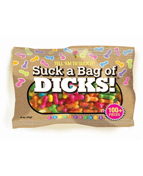 Suck A Bag Of Dicks 100 Pc Bag Little Genie Anal