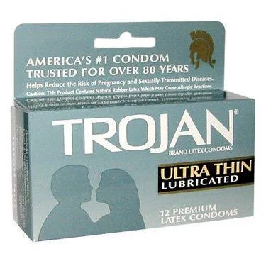 Trojan Female Sex Toys Trojan Ultra Thin 12PK