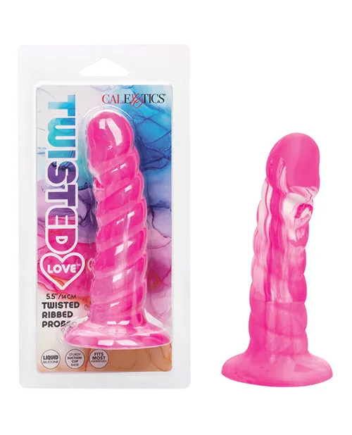 Twisted Love Twisted Ribbed Probe CalExotics Male Sex Toys Twisted Love Twisted Ribbed Probe CalExotics Male Sex Toys