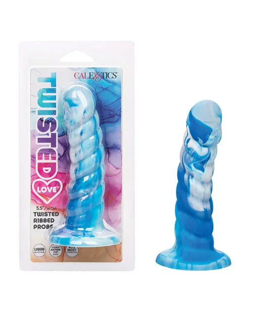 Twisted Love Twisted Ribbed Probe CalExotics Male Sex Toys Twisted Love Twisted Ribbed Probe CalExotics Male Sex Toys