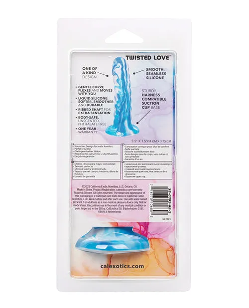 Twisted Love Twisted Ribbed Probe CalExotics Male Sex Toys Twisted Love Twisted Ribbed Probe CalExotics Male Sex Toys