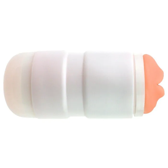 Ultimate Deep Throat Masturbator Realistic Lips Stroke Your Cock Pink BOB Male Sex Toys