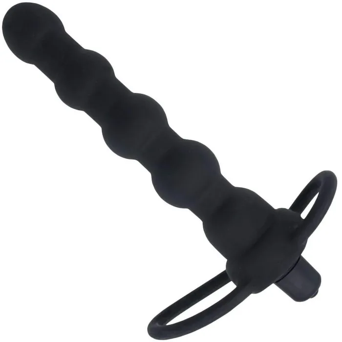 Vibrating Probe Cockring Pink BOB Male Sex Toys