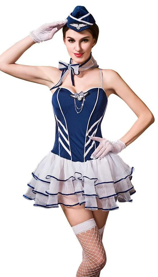 Vibrators Fly High Stewardess Costume Kissablegs