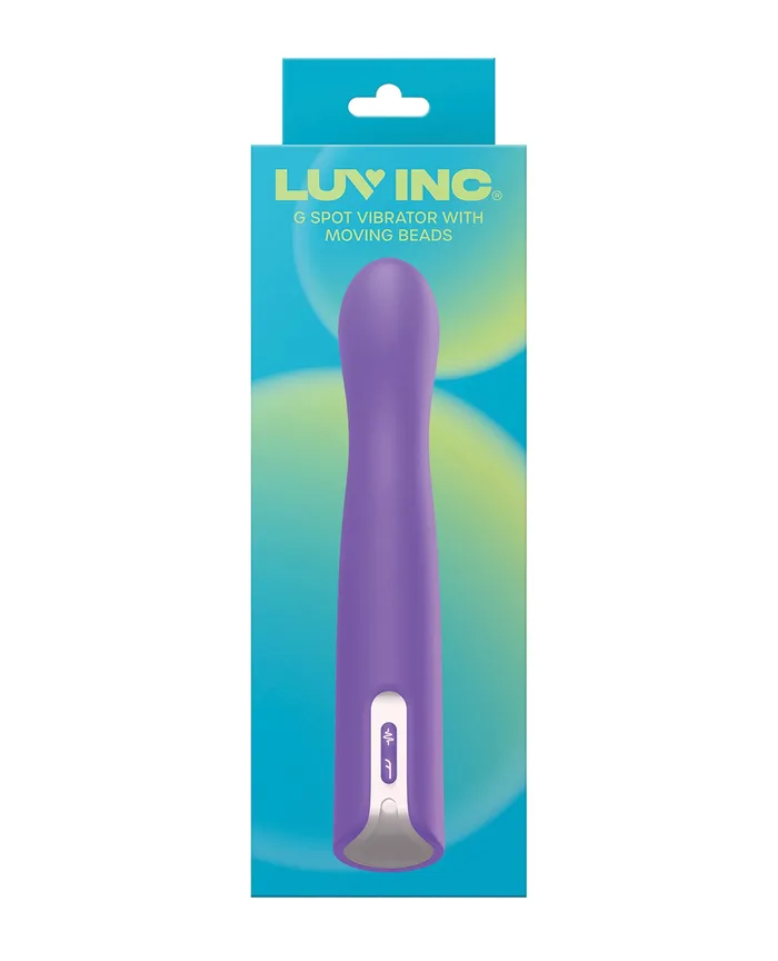 Vibrators Luv Inc Luv Inc GSpot Vibrator wMoving Beads
