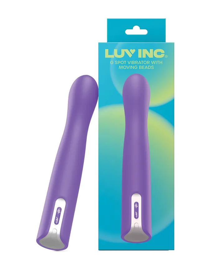 Vibrators Luv Inc Luv Inc GSpot Vibrator wMoving Beads