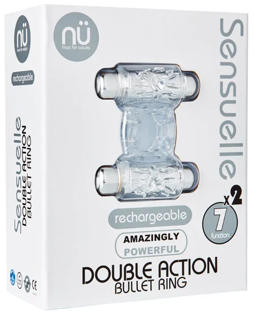 Vibrators Nu Sensuelle Sensuelle Double Action Cockring
