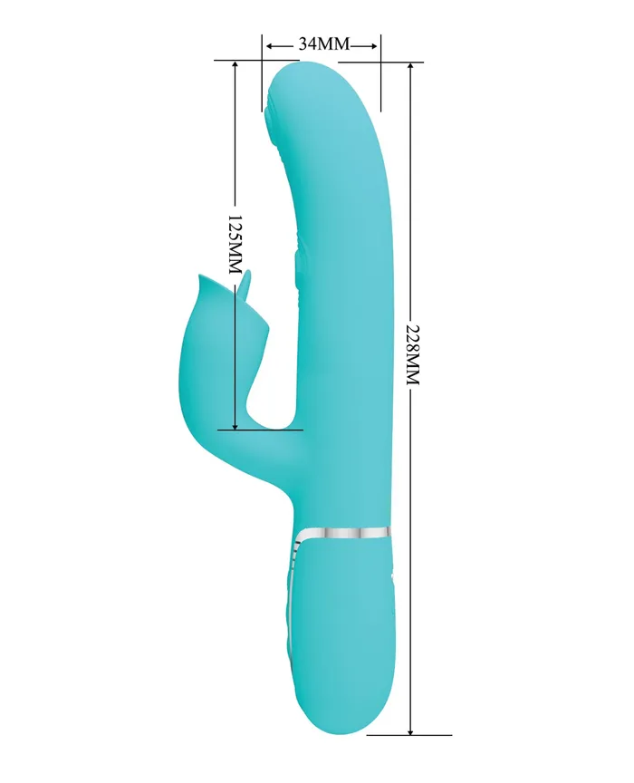 Vibrators Pretty Love Pretty Love Gigi 3 in 1 Twinkled Tenderness